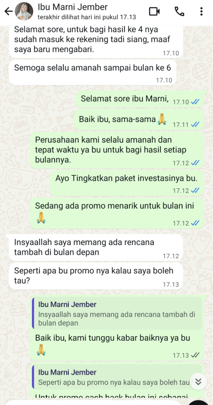 Testimoni WA 4